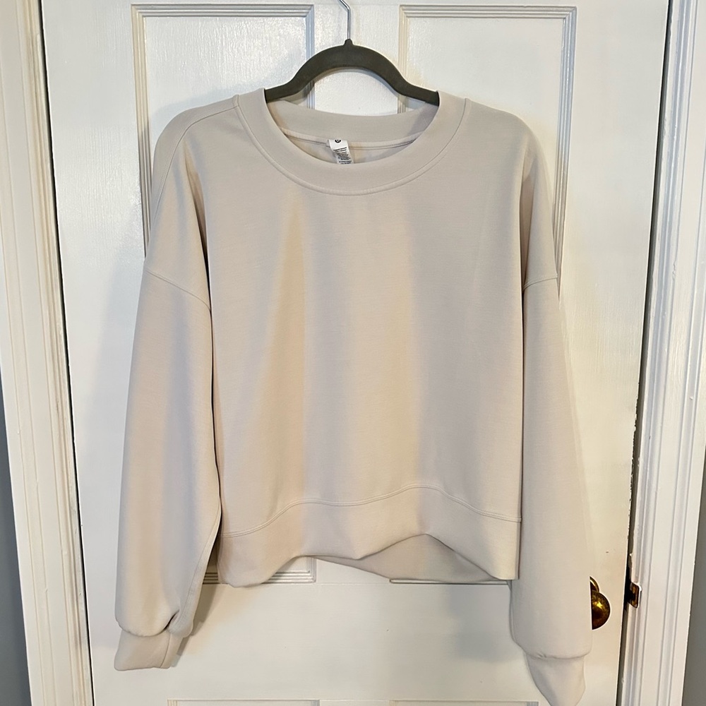 Lululemon Softstreme Perfectly Oversized Cropped Crew